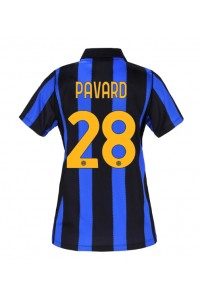 Inter Milan Benjamin Pavard #28 Jalkapallovaatteet Naisten Kotipaita 2026-27 Lyhythihainen